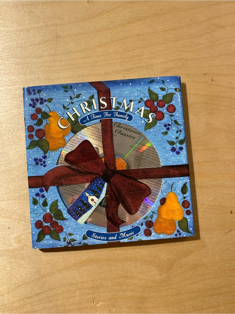 Christmas A Time For Family Stories and Music Holiday CD — Blue Edition (SZ)